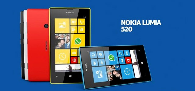 Presentato il Nokia Lumia 520